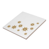 Modernes Gold-Sternexplosion-Design des Mittelalte Fliese (Seite)