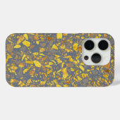 Modernes Gold Terrazzo Muster Case-Mate iPhone Hülle (Rückseite (Horizontal))