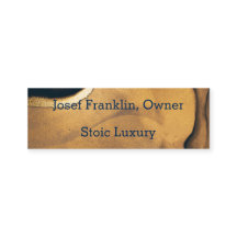 Modernes Gold und Navy Skinny