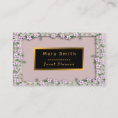 Modernes Goldenes Ereignis - Text hinzufügen Visitenkarte (Vorderseite)