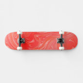 modernes goldenes Modemuster Skateboard (Horizontal)
