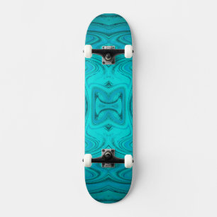 modernes goldenes Modemuster Skateboard