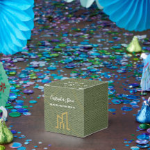 Modernes Goldhaus Immobilien Olive Green Makler