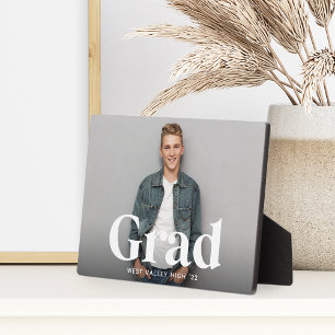 Modernes Grad Overlay   Abschluss Foto Horizontal Fotoplatte