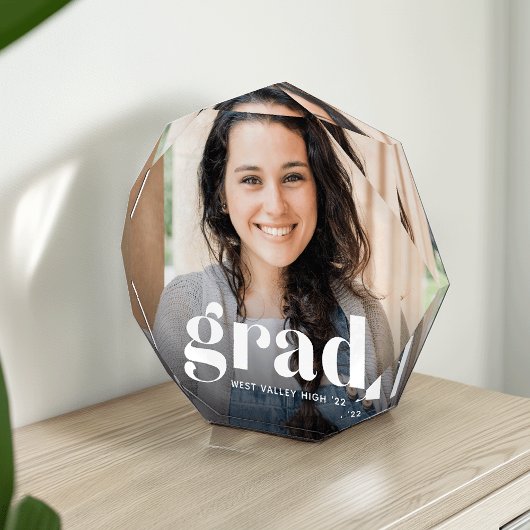 Modernes Grad Overlay | ABSCHLUSS Fotoblock