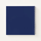 Modernes Graduate 5 Foto Abschluss GuestBook Notizblock (Rückseite)