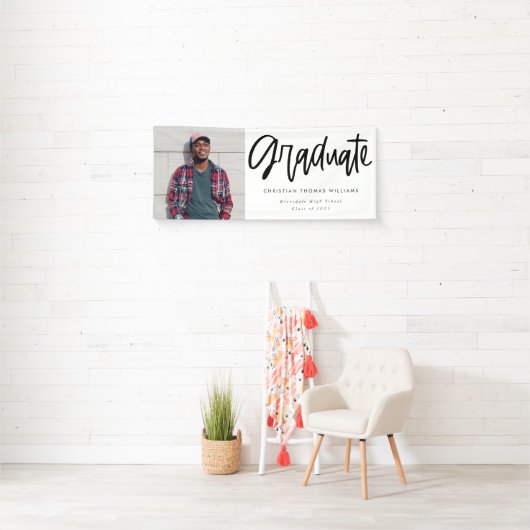 Modernes Graduate Script-Foto Banner (Insitu)