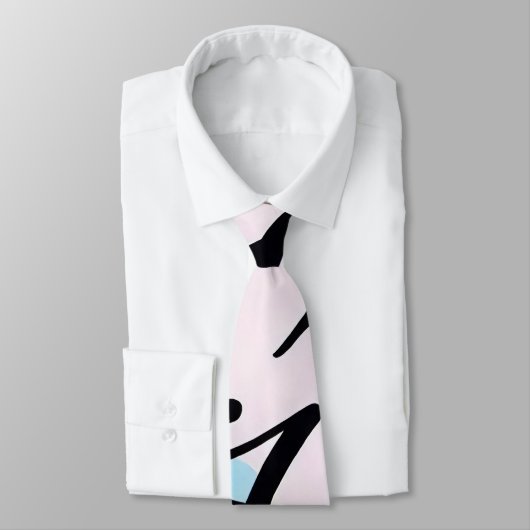 Modernes Graffiti Krawatte (Gebunden)