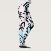 Modernes Graffiti Leggings (Rechts)