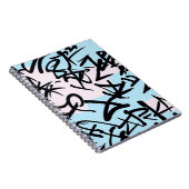 Modernes Graffiti Notizblock (Rechte Seite)