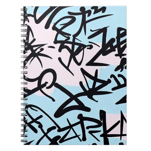 Modernes Graffiti Notizblock (Vorderseite)