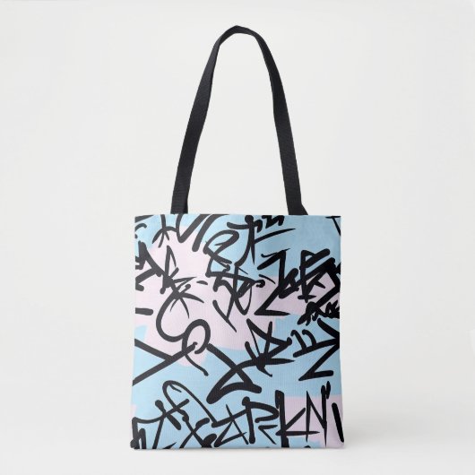 Modernes Graffiti Tasche (Vorderseite)