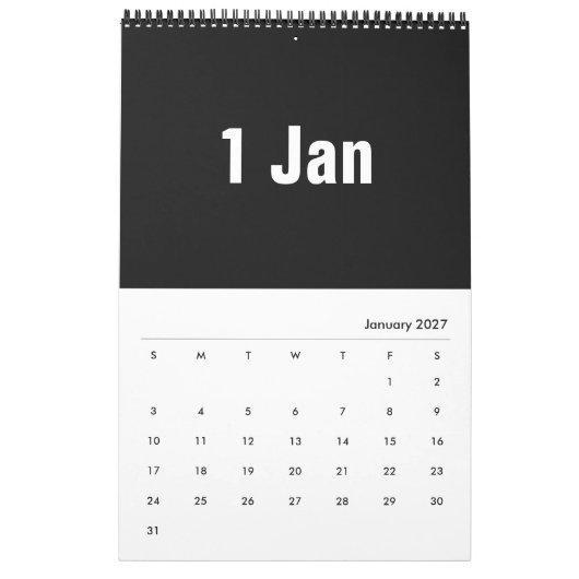 Modernes Grafikdesign 2020 ~ Leslie-Paprikaschoten Kalender (Jan 2027)