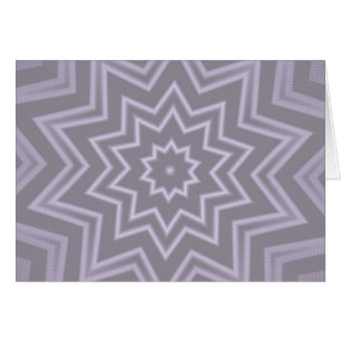 Modernes, grafisches Silver Star-Muster