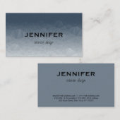 Modernes, grau Abstraktes Innendesign. Visitenkarte (Vorne/Hinten)