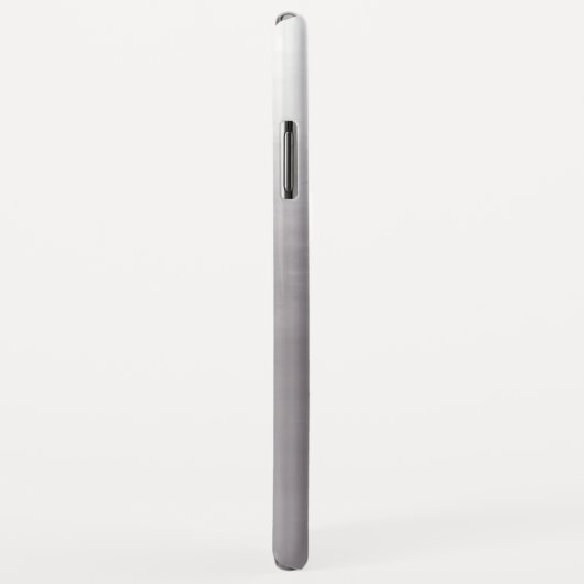 Modernes Grau Gradient Ombre Personalisiert Case-Mate iPhone Hülle (Hinten/Rechts)