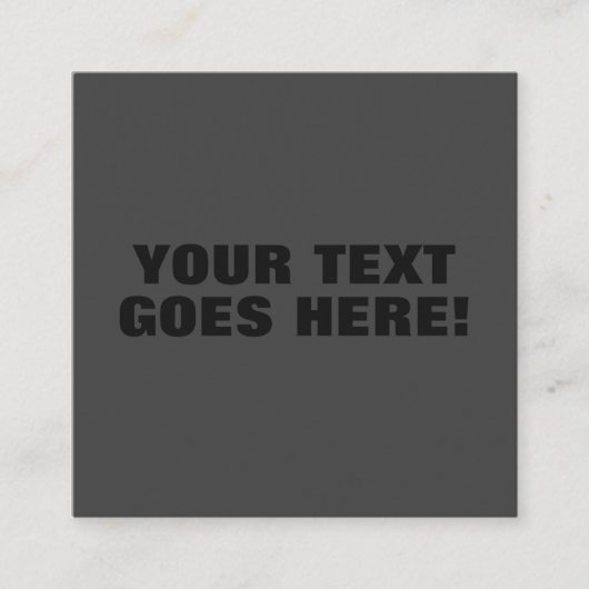 Modernes Grau Minimalistisch Beruflich Begleitkarte (Vorderseite)