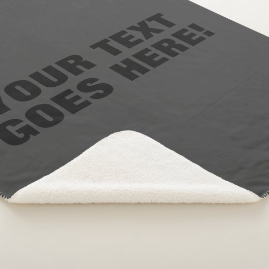 Modernes Grau Minimalistisch Beruflich Sherpadecke (3/4)