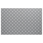 Modernes, grau-weißes Karonmuster Stoff (Fat Quarter (45,7 x 55,9 cm))