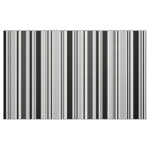 Modernes Graues, schwarz, Weiß Stripes Stoff (Fat Quarter (45,7 x 55,9 cm))