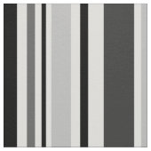 Modernes Graues, schwarz, Weiß Stripes Stoff (Nahaufnahme)
