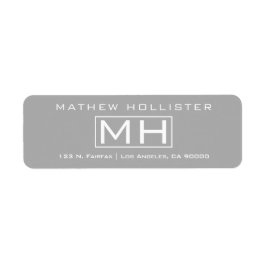 Modernes Graues und Weiß Beruflich