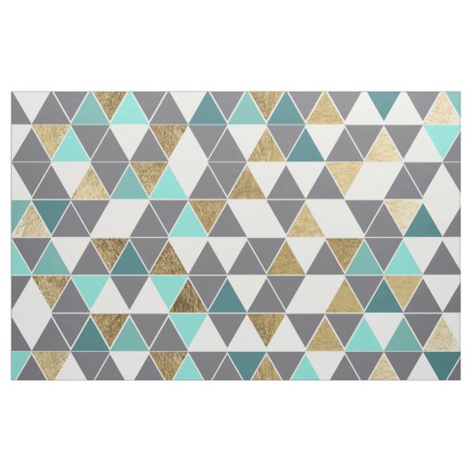 Modernes graues Weiß aquamarin und Stoff (Yard (91,4 cm))