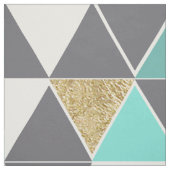 Modernes graues Weiß aquamarin und Stoff (Muster)