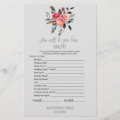 Modernes Grauspiel "Was ist in deiner Hand?" Flyer (Vorne)