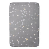 Modernes Gray Terrazzo Badematte (Vorderseite Vertikal)