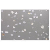 Modernes Gray Terrazzo Stoff (Fat Quarter (45,7 x 55,9 cm))