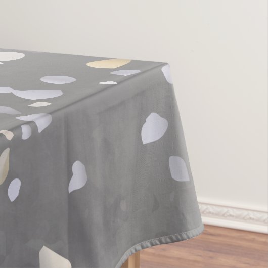 Modernes Gray Terrazzo Tischdecke (Beispiel)