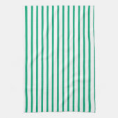 Modernes Green Blue Strip Küchentuch (Vertikal)