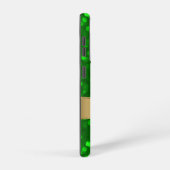 Modernes Green Bokeh Glitzer Case-Mate iPhone Case Samsung Galaxy Hülle (Rechte Seite)