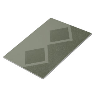Modernes Green Diamond Duo Editor anpassbar Notizblock