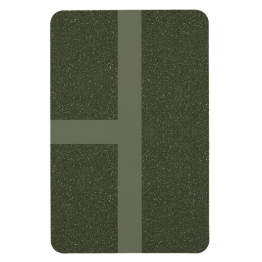 Modernes Green Grid Magnet - individuell anpassbar (Vertikal)