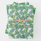 Modernes Green Palm Blätter Muster (Beispiel)