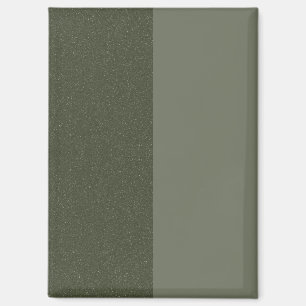 Modernes Green Split Custom Magnet
