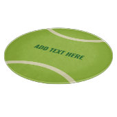 Modernes Green Tennis Ball-Geschenk Schneidebrett (Ecke)