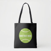 Modernes Green Tennis Ball-Geschenk Tasche (Vorderseite)