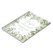 Modernes Greenery Christlich Prayer Journal Notizblock (Linke Seite)