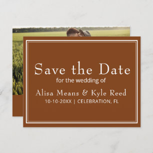 Modernes grenzübergreifendes Minimalistisch-braune