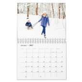 Modernes Grid Collage Foto Family 2022 Kalender (Jan 2027)