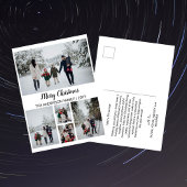 Modernes Grid Foto Frohe Weihnachten