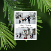 Modernes Grid Foto Frohe Weihnachten