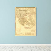 Modernes Griechenland Leinwanddruck (Insitu (Holzboden))