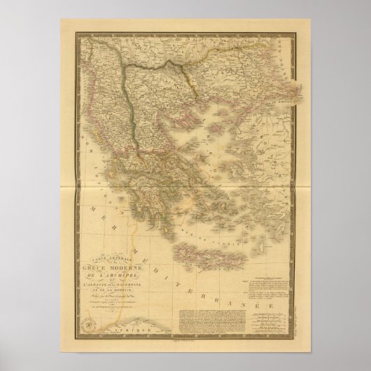 Modernes Griechenland Poster (Vorne)