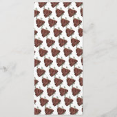 Modernes GRILLEN Grill Steak Restaurant Menü Menükarte (Rückseite)