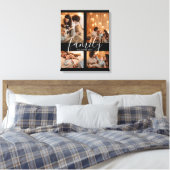 Modernes, großes 4-Foto-Sortiment Leinwanddruck (Insitu (Schlafzimmer))