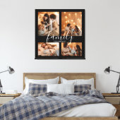 Modernes, großes 4-Foto-Sortiment Leinwanddruck (Insitu (Schlafzimmer))